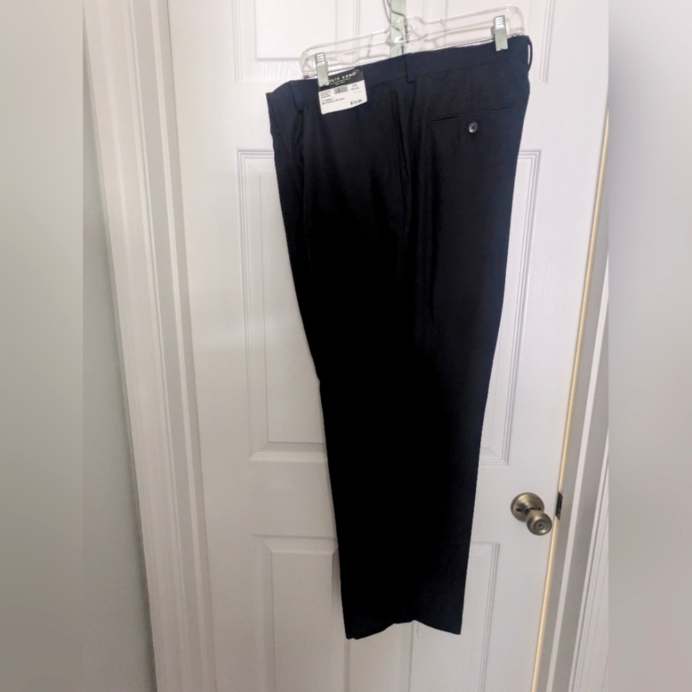 Men's Blk Dress Pants 42x30
